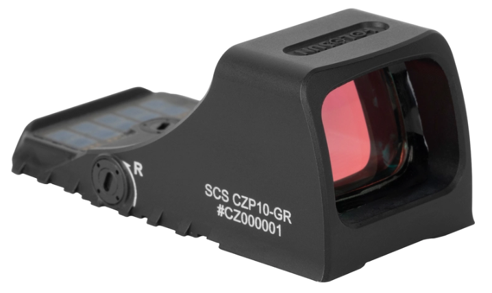 Holosun Green Multi-Reticle, Aluminum, Solar, Circle Dot, CZ P10 Pistol Cut