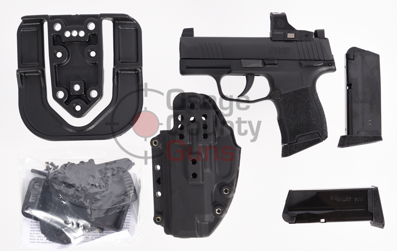 SIG Sauer P365 Manual Safety TACPAC ROMEO-RS 9mm 3.1" (3)10rd — 365-9-BXR3-TACPAC-RS-MS-10
