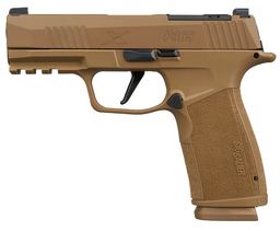 [365XCA-9-CXR3] SIG P365, 9MM, 3.7IN, X-SERIES, COYOTE, STRIKER, X-RAY 3, POLYMER GRIP, (3) 17RD STEEL MAG, OPTIC READY