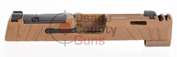 [SLIDE-365-SPECTRE-9-COMP-COY] SLIDE ASSY, P365, X-SERIES, 9MM, 3.1IN, XRAY3 SIGHTS, SPECTRE, INTEGRATED COMPENSATOR, COY