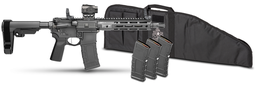 [STV995300BV2SBA3-PAC] Springfield Armory SAINT VICTOR W/SB TACTICAL SBA3 BRACE, 300 Blackout, 9.5in, BLK,  4-30 mags