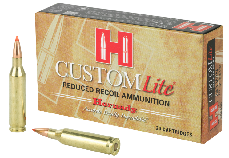 Hornady AMMO 243 WIN 87 GR SST  LITE, 20rd box