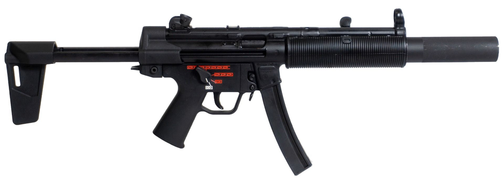 Century Arms AP5-SD 9mm Pistol Magpul MP BSL Brace — HG7886MB-N