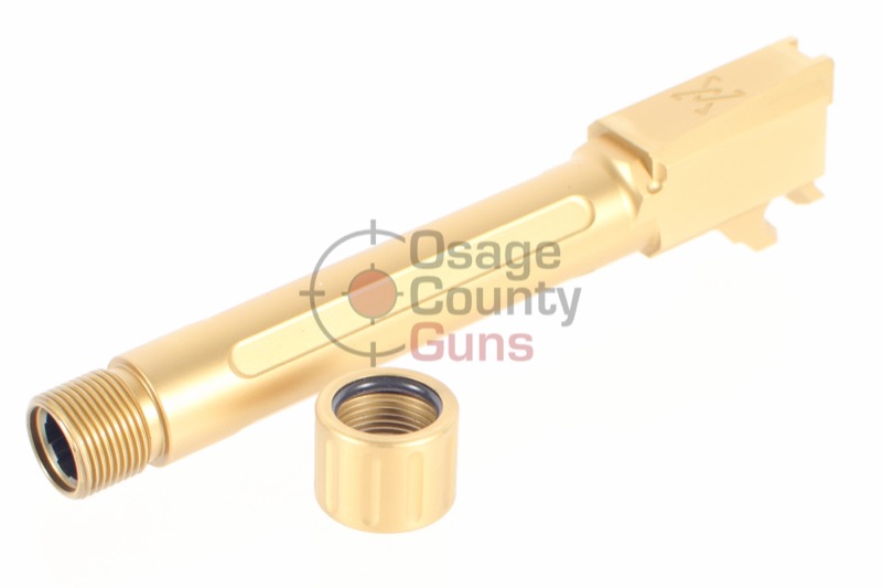 True Precision Sig Sauer P365XL Threaded Barrel (Gold TiN)