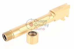 [TP-P365XLB-XTG] True Precision Sig Sauer P365XL Threaded Barrel (Gold TiN)