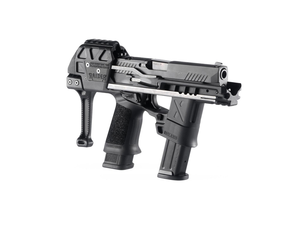 Flux Defense Raider X Black RH Brace — 161-00001