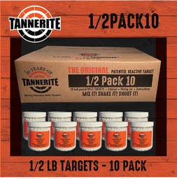 [1/2 PK 10] Tannerite 1/2 Pack 10 (10 -1/2lb. target brick)