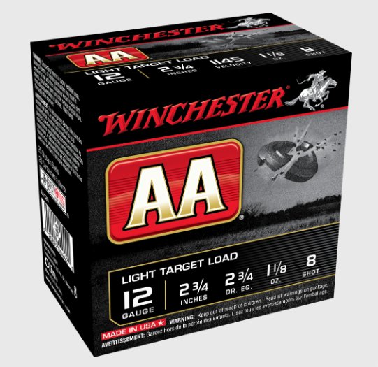 Winchester 12GA 2.75" Light Target Load - 25rd
