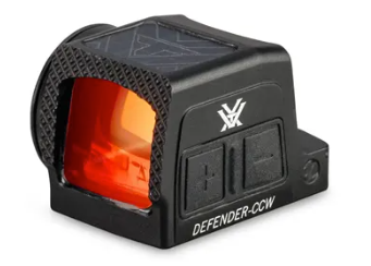 Vortex Defender-CCW Enclosed Solar Micro Red Dot 3 MOA