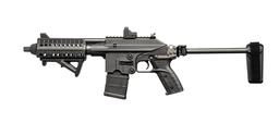 [PLR16BLKD] KelTec PLR16 Defender 5.56 Black + RFX11 + SI Brace + Magpul AFG — PLR16BLKD