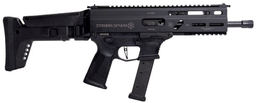 [810091156018] Grand Power Stribog SP9A3G 9mm 8" SBR Enhanced Black