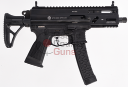 [810091158128] Grand Power Stribog SP9A3S 9mm 5.5" SBR, PDW Stock, Black — 810091158128