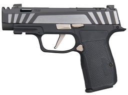 [365AXG-9-COMP-EQ] SIG Sauer P365-AXG Equinox 9mm 3.1" Optic Ready Compensated Pistol, X-RAY3 Sights, (3) 12rd Mags - 365AXG-9-COMP-EQ