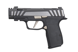 [365AXG-9-COMP-EQ] SIG Sauer P365-AXG Equinox 9mm 3.1" Optic Ready Compensated Pistol, X-RAY3 Sights, (3) 12rd Mags - 365AXG-9-COMP-EQ