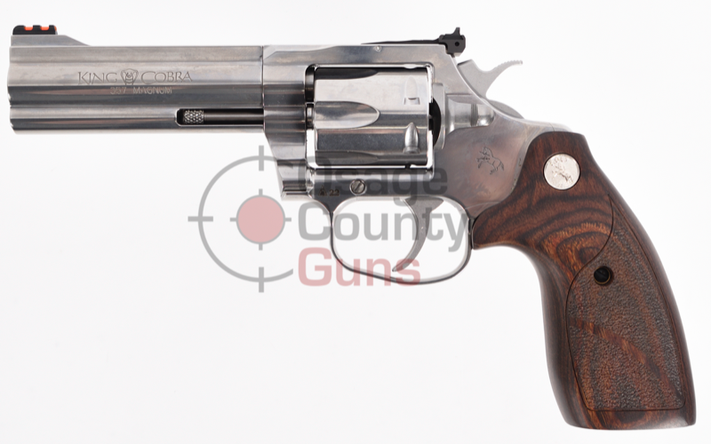 Colt King Cobra Target 4.25" .357 Mag Stainless — KCOBRA-SB4TS-E-RI