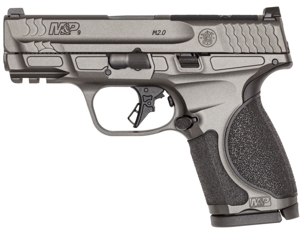 S&W M&P 9 M2.0 Metal Compact OR Optic Ready NTS Gray 9mm Luger 3.6in 15rnd SF