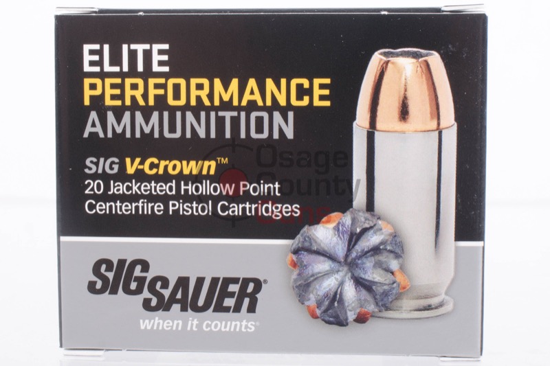 Sig Sauer Elite V-Crown .40 S&W HP 180gr - 20RD