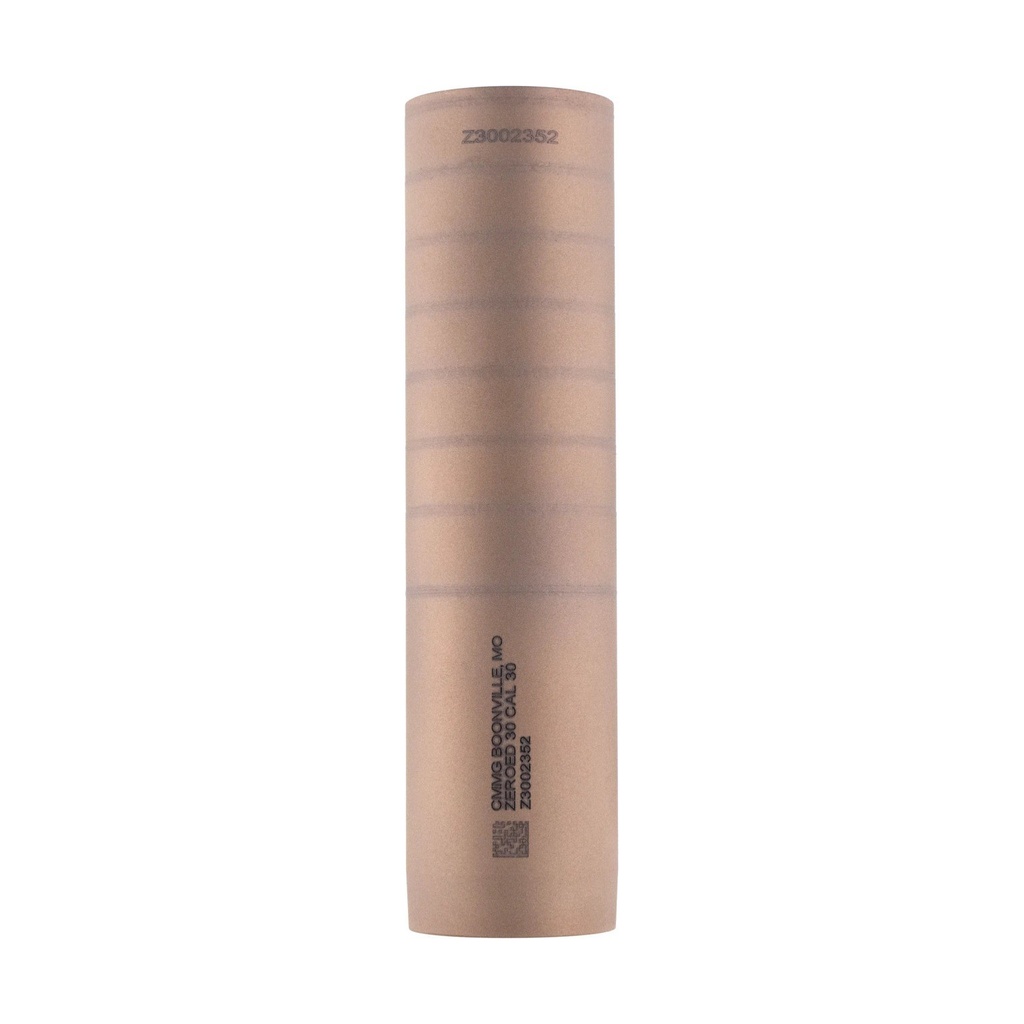 CMMG ZEROED 30 Suppressor, Raw Stainless — 11DB058