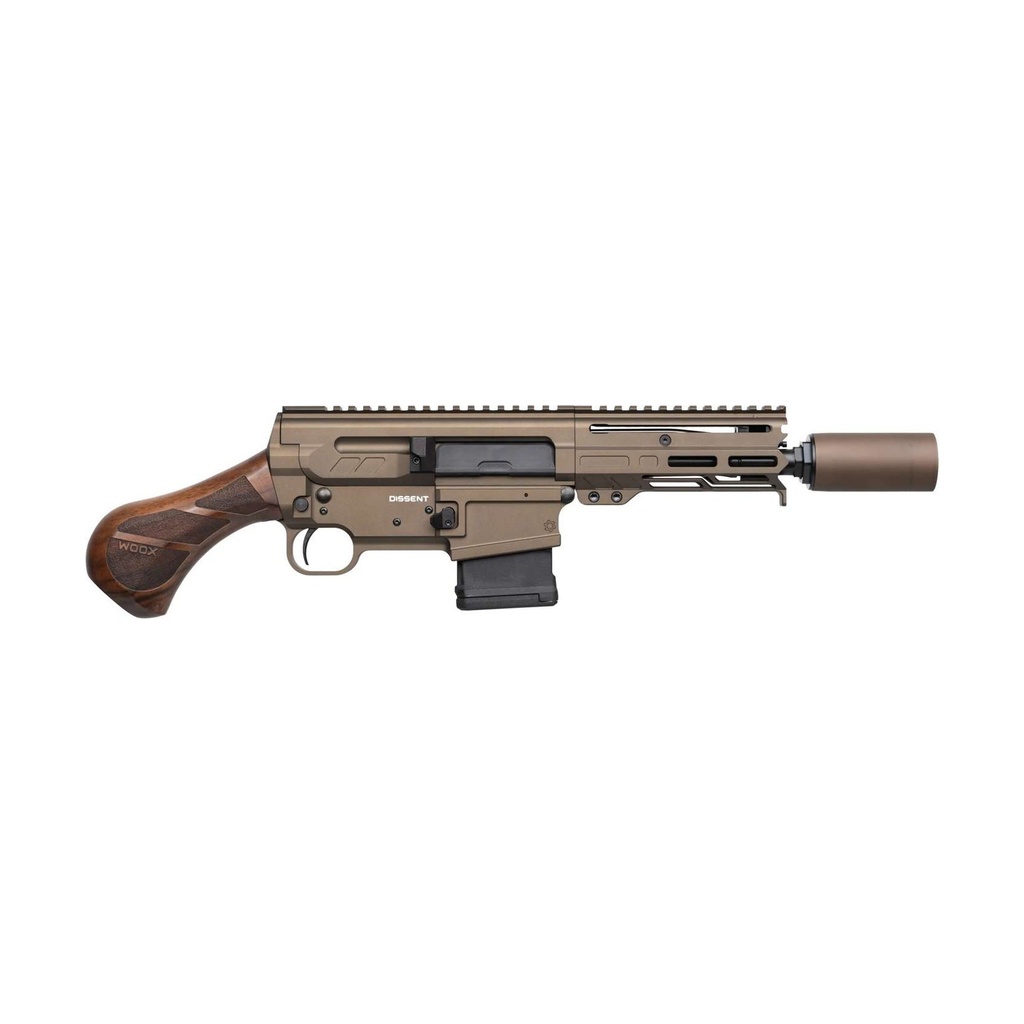 CMMG DISSENT Br4 Suppressed Pistol, .300 BLK, 6.5", Midnight Bronze — 30A0E32-MB