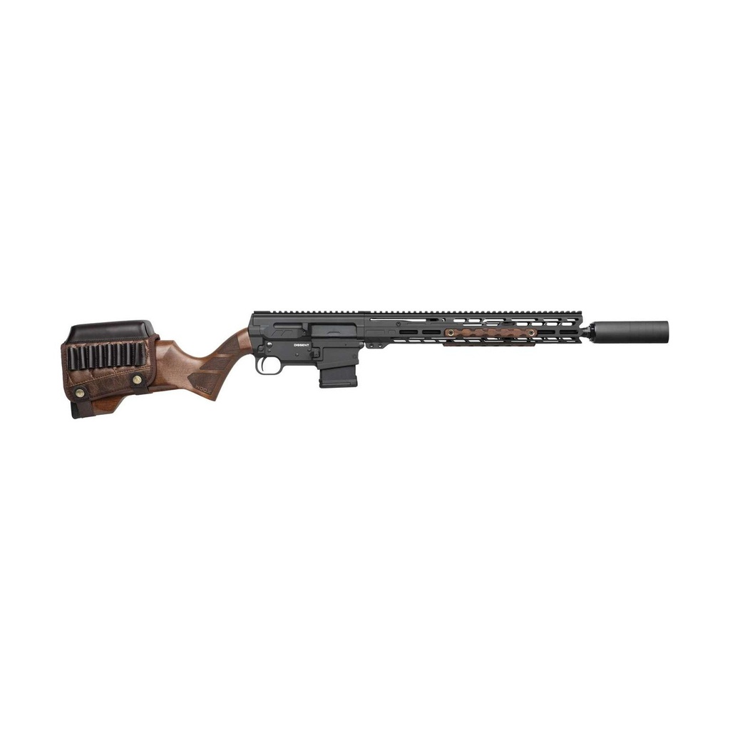 CMMG DISSENT Br4 Suppressed Rifle, 5.56mm, 16.1", Armor Black — 55AC78C-AB