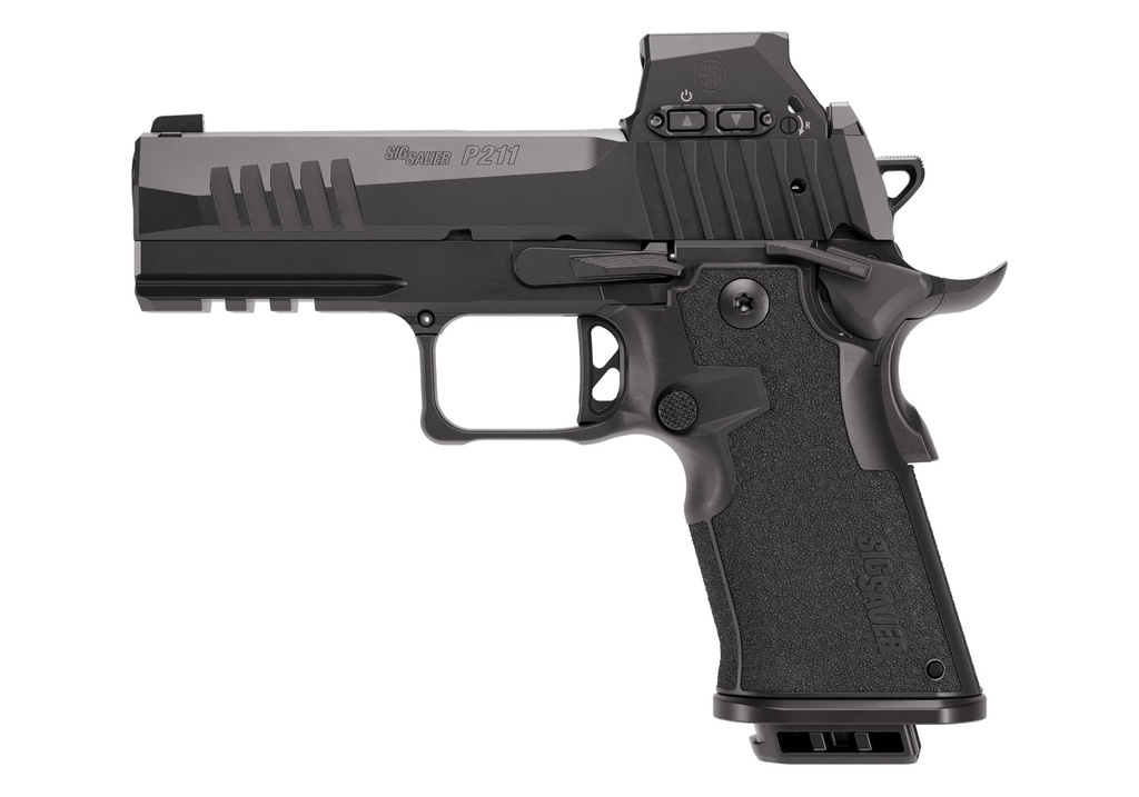 SIG Sauer P211 Carry 9mm 4.2" Pistol with ROMEO-X SIG-LOC PRO, Black, (1) 17rd (2) 21rd Mags - 211CA-9-BXR3-RXSL