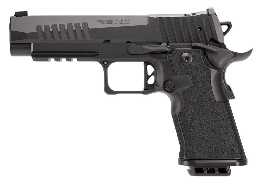 SIG Sauer P211 Full-Size 9mm 5" Optic Ready Pistol, Black, XRAY3, (1) 17rd (2) 21rd Mags - 211F-9-BXR3