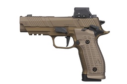 [226X-9-AGENCY-RXSL-10] SIG Sauer P226X Agency 9mm 3.8" Compensated Pistol with ROMEO-X SIG-LOC PRO, Bronze, (3) 10rd Mags - 226X-9-AGENCY-RXSL-10