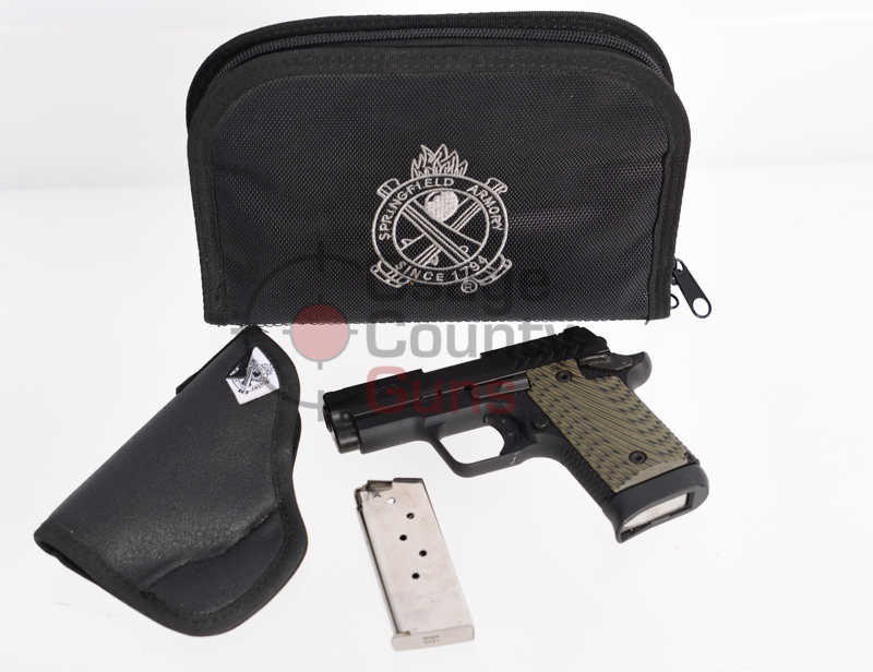 Springfield Armory 911, 9mm, G10 Grips - USED