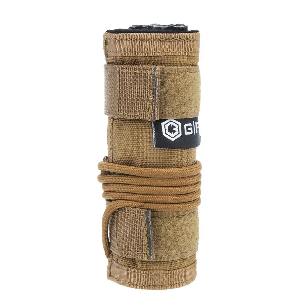 GPS Tactical 22LR Suppressor Cover, 5", Tan