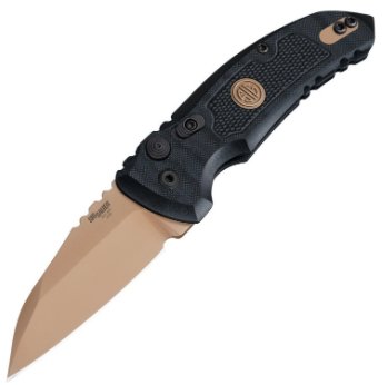 Hogue Knife, A01-MS Sig Scor 2.75 WCB FDE G10 Sld Blk