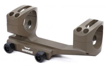 Warne Gen 2, Extended Skeletonized 1 inch MSR Mount, Dark Earth