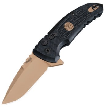 Hogue Knife, X1-MF Sig Scor 2.75 DPB FDE G10 Sld Blk