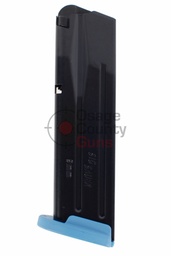 [MAG-MOD-F-9-17-BLU] Sig Sauer P320 Fullsize 9mm 17rd Magazine (Blue)