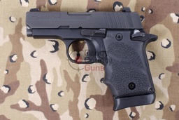 [938-9-BRG-AMBI] Sig Sauer P938 Black Rubber Grip, 9mm, 3" BBL, 7 Rds
