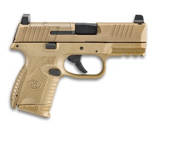 [66-100574] FN America 509 MRD FDE Compact, 9mm, 3.7" BBL, 1:10" Twist, 12rd/15rd