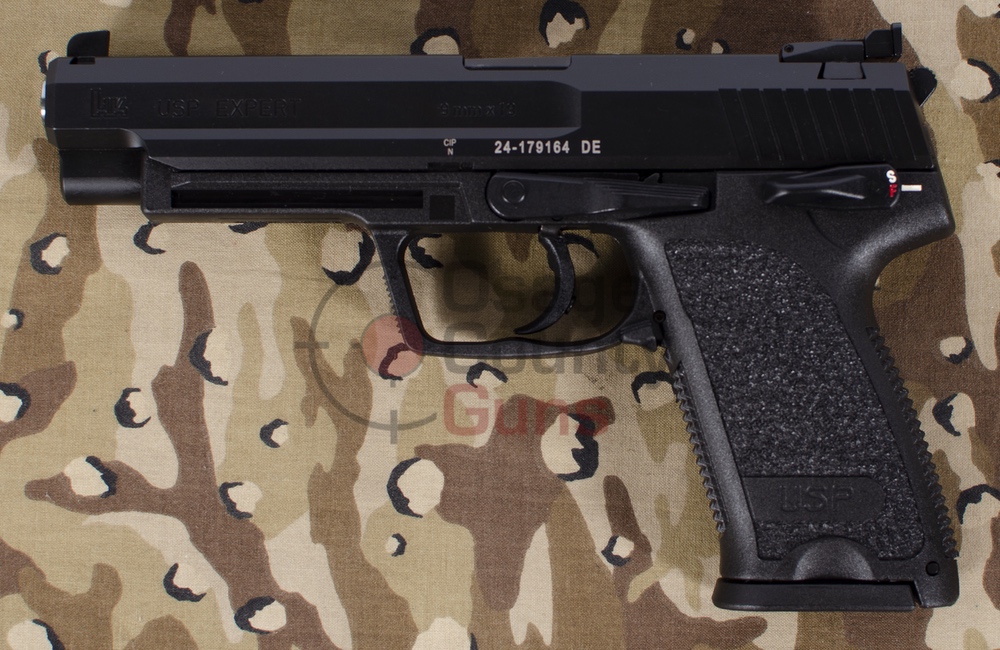 H&K USP9 Expert V1, 9mm, 5.2" BBL, 15rd