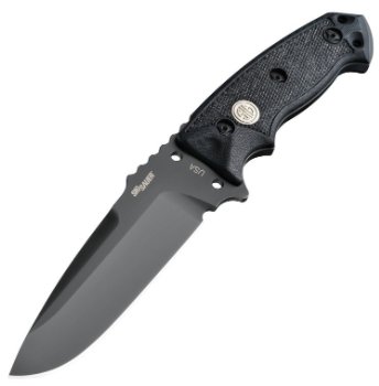 Hogue Knife, EXF01 Sig Tac 5 1/2" DPB Gry G10 SldBlk