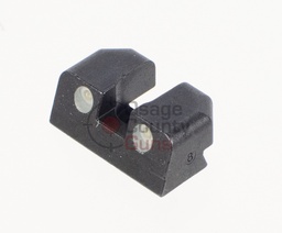 [1204102-08-R] Sig Sauer SIGLITE, Rear Night Sight, MIM, Green Vial, White Sleeve, FNC, #8