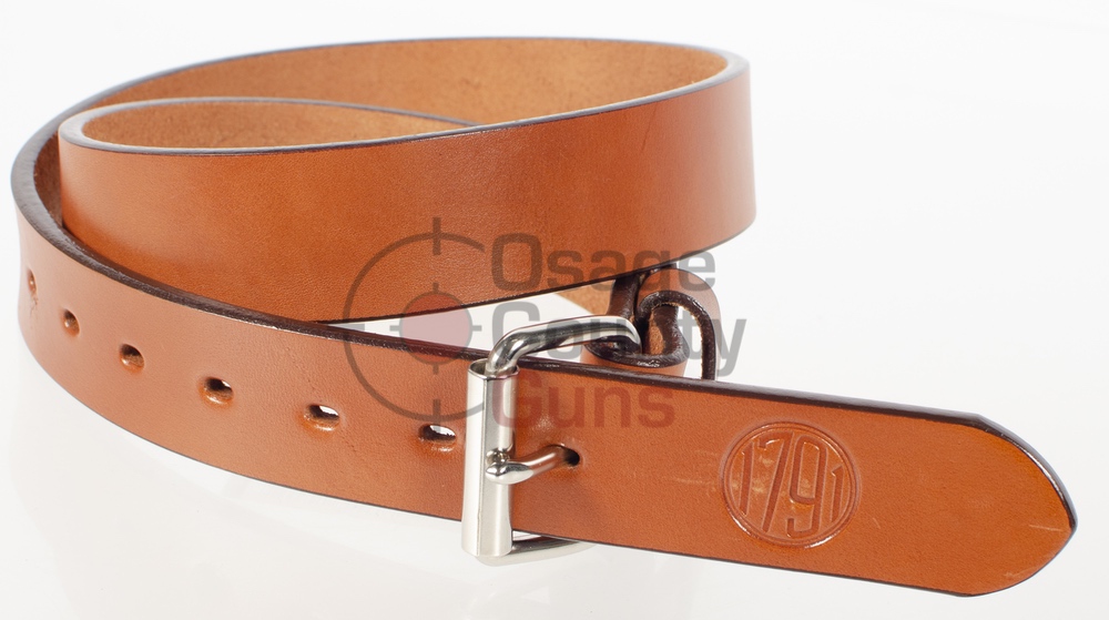 1791 Gunleather Gun Belt 01 Classic Brown size 32/36