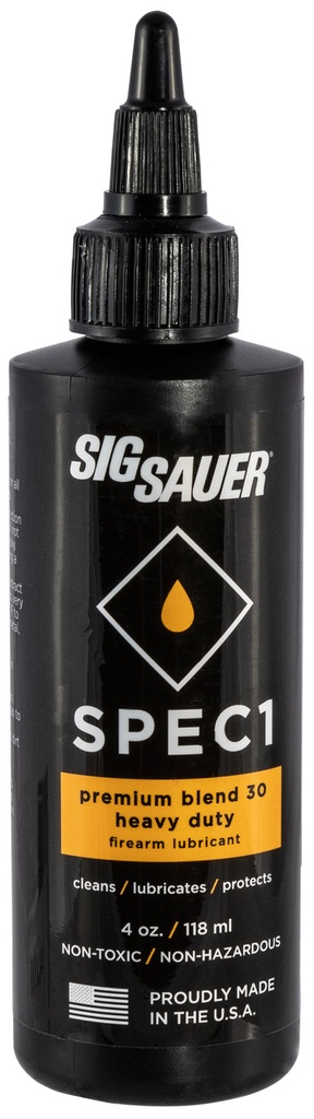 SIG 4OZ PREMIUM BLEND, 30WT, SYNTHETIC FIREARM LUBRICANT