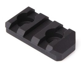 Sig Sauer Picatinny Rail, 3-Slot, 1.5", AL, MLOK, Black