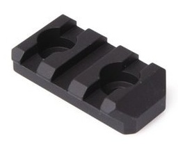 [RAIL-3S-AL-MLOK-BLK] Sig Sauer Picatinny Rail, 3-Slot, 1.5", AL, MLOK, Black
