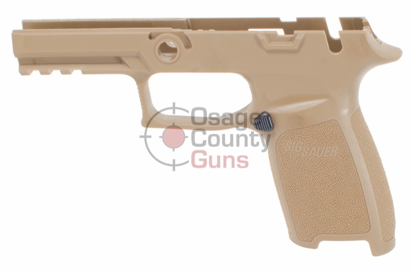Sig Sauer P320 Carry Medium Grip Shell - Coyote (Manual Safety)