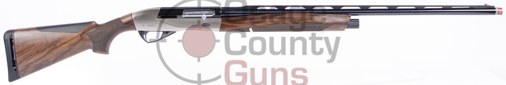 Benelli Ethos Sport 20 GA 28" 4+1 Ported / Nickel-Plated / AA Walnut — 10455