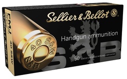 [SB40B] S&B FMJ Handgun Ammo - .40 S&W - 180gr - 50rd
