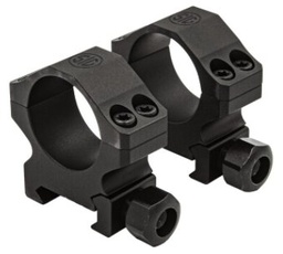 [SOA10018] Sig ALPHA1 SCOPE RINGS, 34MM, EXTRA HIGH PROFILE 1.25IN. , ALUM, SIG HUNTING, COMPLETE SET, MATTE BLK
