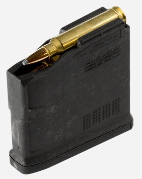Magpul Industries, Magazine, PMAG, Magnum Long Action Calibers, 5Rd, Fits AICS Long Action And Hunter 700L Stock, Black Finish