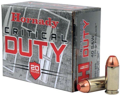 Hornady FlexLock Critical Duty - 175gr - .40 S&W - 20rd