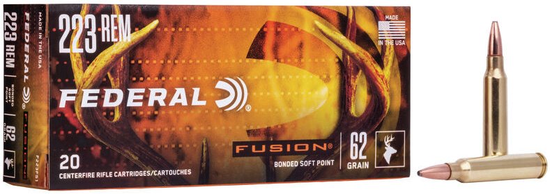 Federal Fusion - 62gr - .223 Rem - 20rd