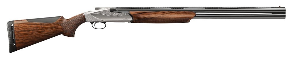 Benelli 828U Field Over-Under, Nickel Plated, 12 Ga, 26" BBL, 2 Rds